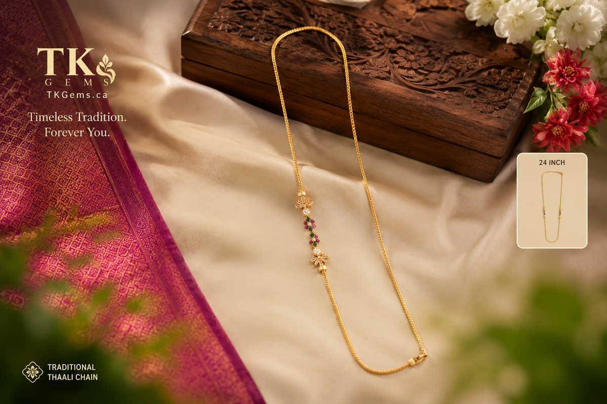 Aura Floral Mogappu Chain