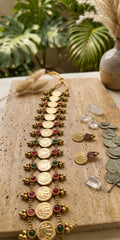 Temple Muse Matte Coin Choker
