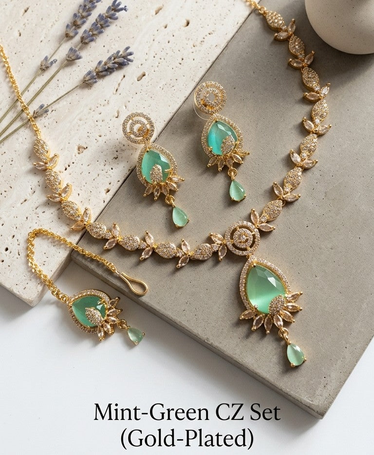 Pastel Royalty CZ Set
