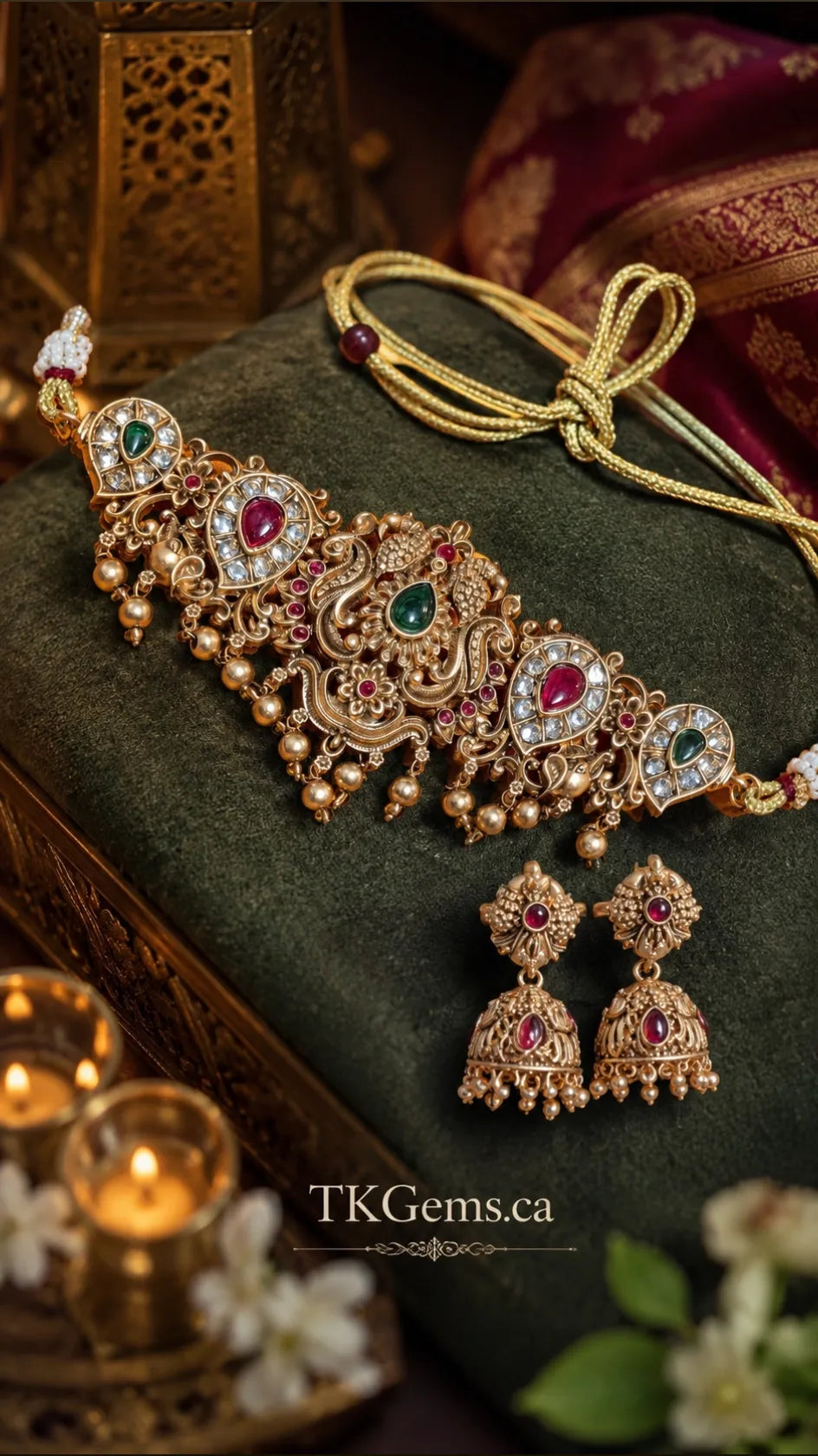 The Mayura Royal Choker Set