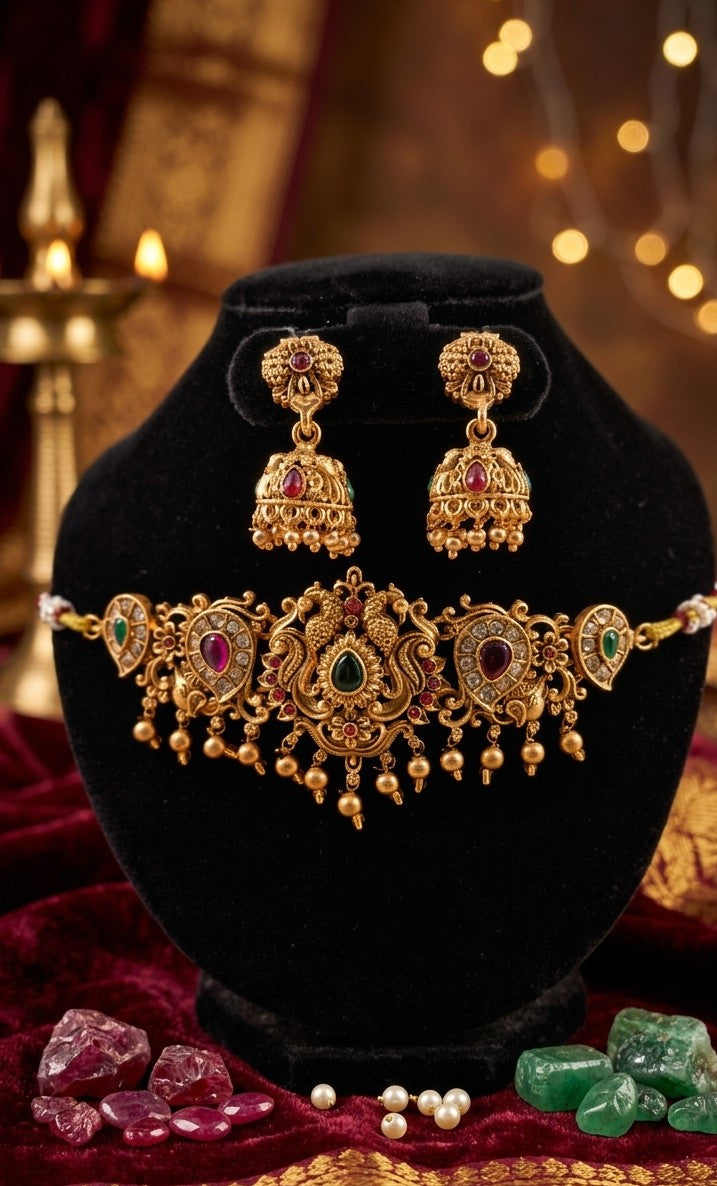 The Mayura Royal Choker Set