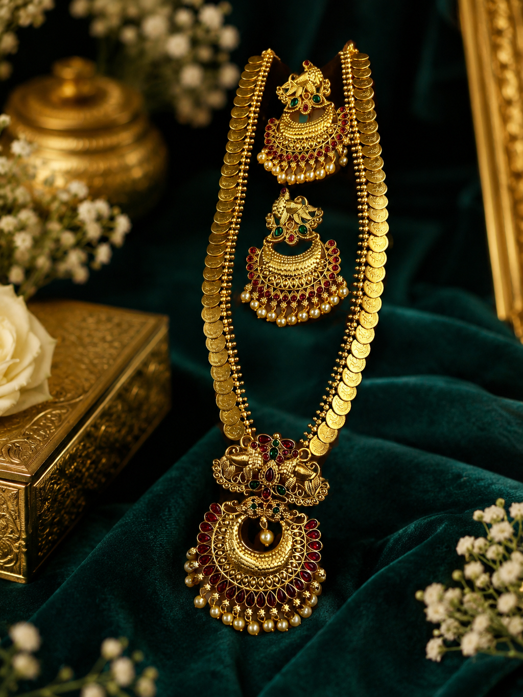 Regal Kasu Long Haram Set