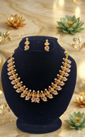Graceful Antique Mango-Mala Collar Set