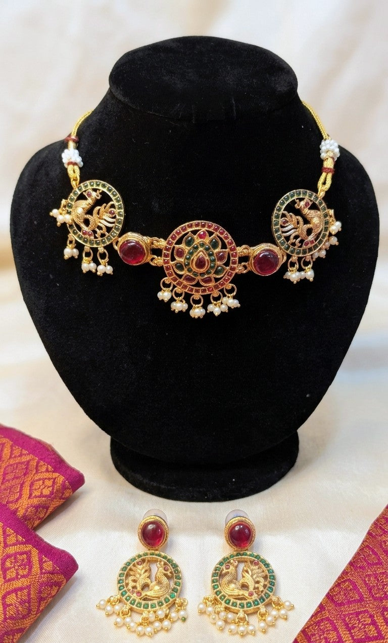 Regal Mayura Heritage Choker set